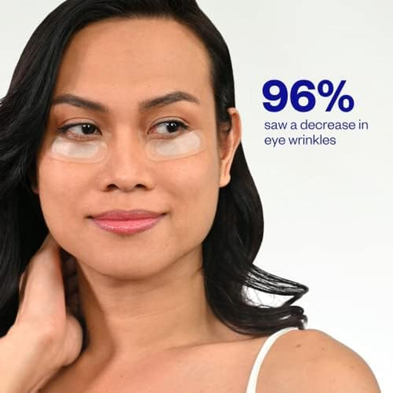 Self-Dissolving Microdart Patch for Face - Target & Reduce Wrinkles, Ultimate Facial Hydration and Rejuvenation (4 Pairs)